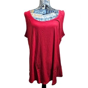 NEW Planet Gold Plus Soft Red Tank 3X